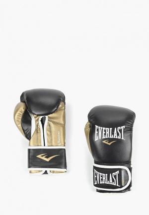 Перчатки боксерские Everlast. Цвет: черный