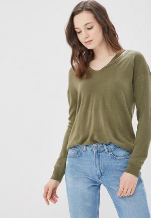 Пуловер Jacqueline de Yong. Цвет: хаки