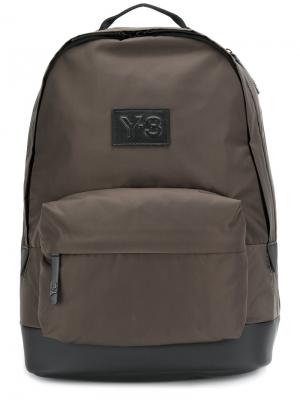 Классический рюкзак Y-3. Цвет: зелёный
