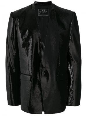 Пиджак с пайетками Unconditional. Цвет: чёрный