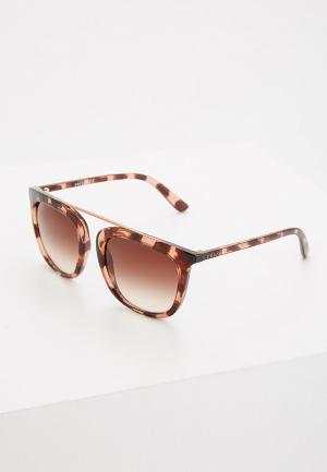 Очки солнцезащитные DKNY. Цвет: коричневый