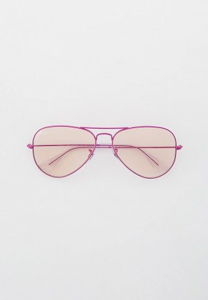 Очки солнцезащитные Ray-Ban®. Цвет: розовый