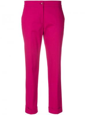 Укороченные брюки Etro. Цвет: розовый и фиолетовый