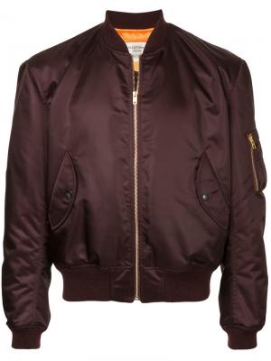 Куртка-бомбер на молнии Kent & Curwen. Цвет: коричневый