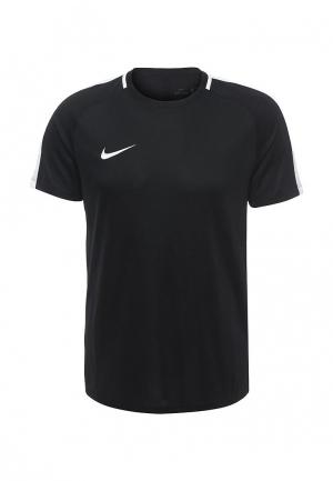 Футболка спортивная Nike. Цвет: черный