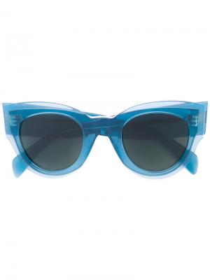 Солнцезащитные очки Marta Céline Eyewear. Цвет: синий