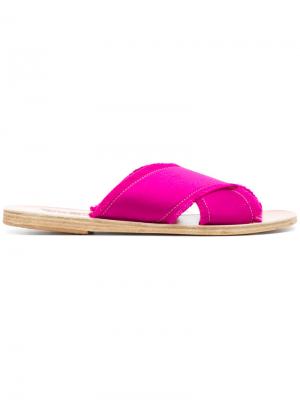 Сандалии Thais Ancient Greek Sandals. Цвет: розовый и фиолетовый