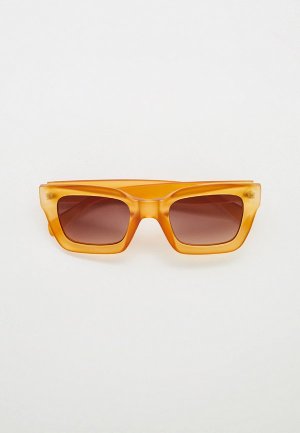 Очки солнцезащитные Pabur. Цвет: оранжевый