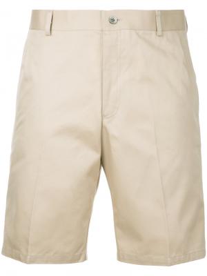 Классические шорты Thom Browne. Цвет: телесный