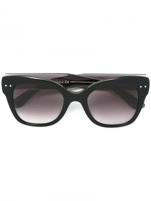Солнцезащитные очки с квадратной оправой Bottega Veneta Eyewear. Цвет: чёрный