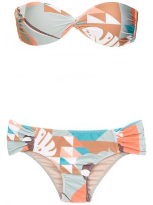 Tropiques bandeau bikini set Adriana Degreas. Цвет: none