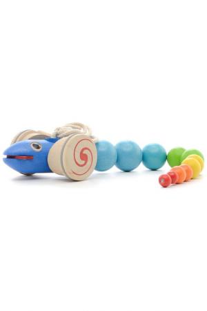 Каталка Змейка Plan Toys. Цвет: мультицвет