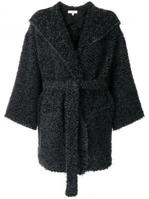 Пальто с поясом Iro. Цвет: чёрный