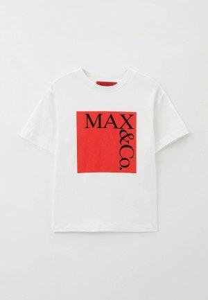 Футболка Max&Co. Цвет: белый