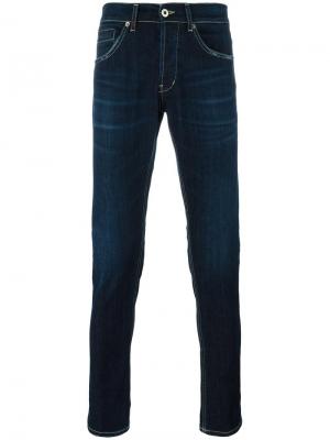Узкие джинсы Dondup. Цвет: синий