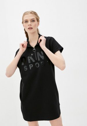 Платье DKNY. Цвет: черный