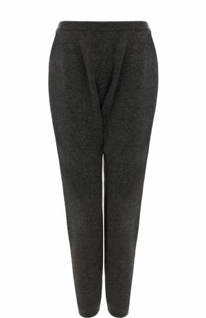Шерстяные брюки с карманами Tegin. Цвет: темно-серый