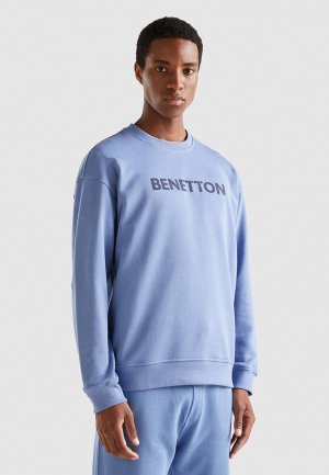 Свитшот United Colors of Benetton. Цвет: голубой