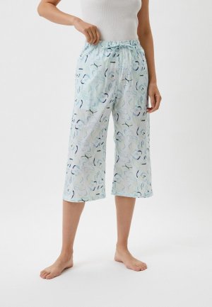 Брюки домашние UNIQLO. Цвет: белый