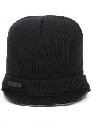 Трикотажная шапка D2 Dsquared2. Цвет: чёрный