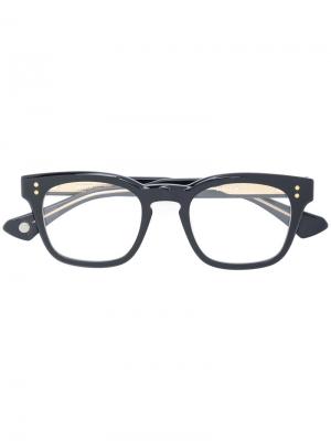 Солнцезащитные очки Mann DTX Dita Eyewear. Цвет: чёрный