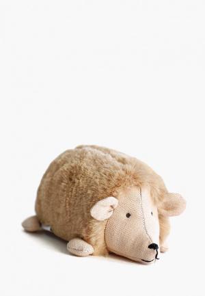 Игрушка мягкая Apoli. Цвет: коричневый