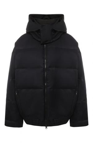 Пуховая куртка с капюшоном Y-3. Цвет: черный