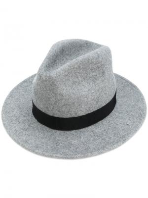 Шляпа-федора Dsquared2. Цвет: серый