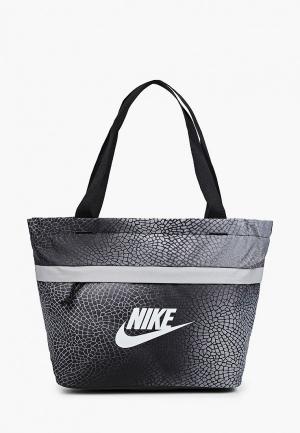 Сумка Nike. Цвет: серый