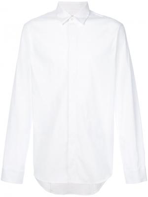 Классическая рубашка Jil Sander. Цвет: белый