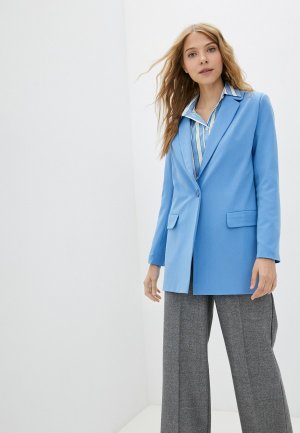 Пиджак Arianna Afari. Цвет: голубой