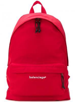 Рюкзак ® Balenciaga. Цвет: красный