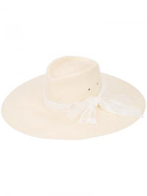 Шляпа Henrietta Maison Michel. Цвет: телесный