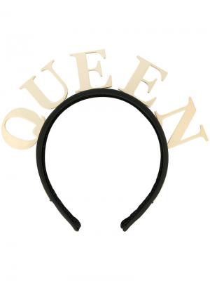 Ободок Queen Dolce & Gabbana. Цвет: чёрный