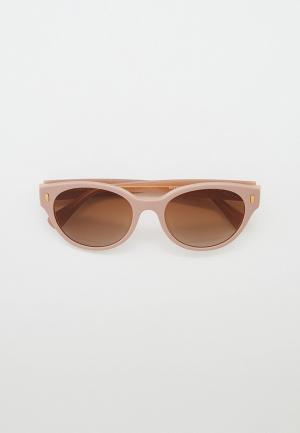 Очки солнцезащитные Ralph Lauren. Цвет: розовый