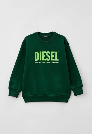 Свитшот Diesel. Цвет: зеленый