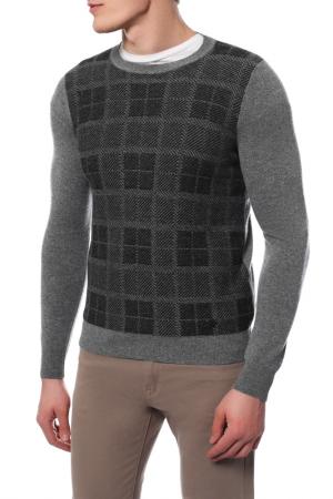 Пуловер TRU TRUSSARDI. Цвет: серый