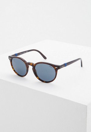 Очки солнцезащитные Polo Ralph Lauren. Цвет: черный