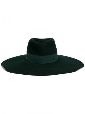 Шляпа Elodie Maison Michel. Цвет: зелёный