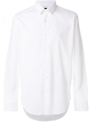 Рубашка с длинными рукавами Fendi. Цвет: белый