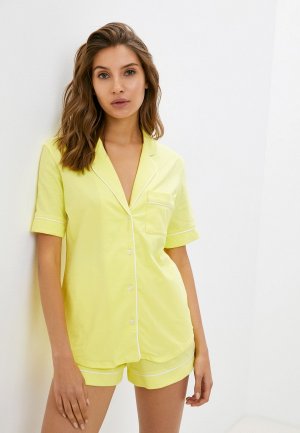 Пижама Ihomewear. Цвет: желтый