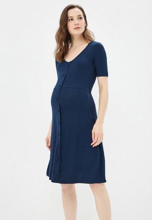 Платье Dorothy Perkins Maternity. Цвет: синий