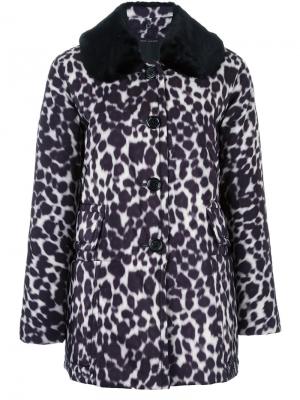 Пальто с леопардовым принтом Marc Jacobs. Цвет: телесный