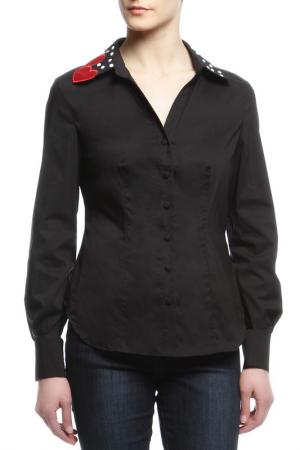 Блуза 22MAGGIO. Цвет: черный