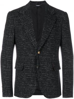 Пиджак с застежкой на две пуговицы Dolce & Gabbana. Цвет: чёрный