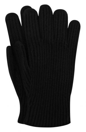 Шерстяные перчатки Inverni. Цвет: черный