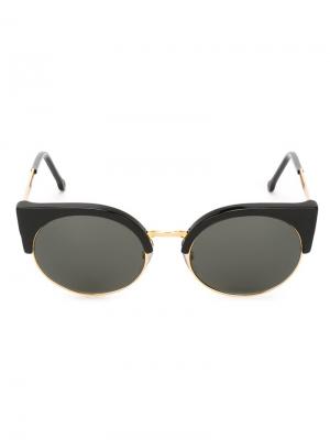 Солнцезащитные очки Ilaria Retrosuperfuture. Цвет: чёрный