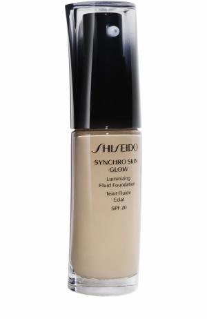 Тональное средство-флюид Synchro Skin, Golden 2 Shiseido. Цвет: бесцветный