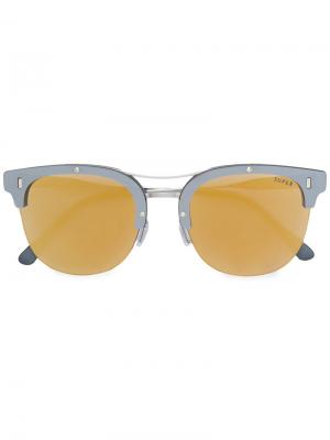 Солнцезащитные очки Strada Retrosuperfuture. Цвет: металлический