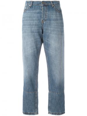 Укороченные джинсы Marni. Цвет: синий
